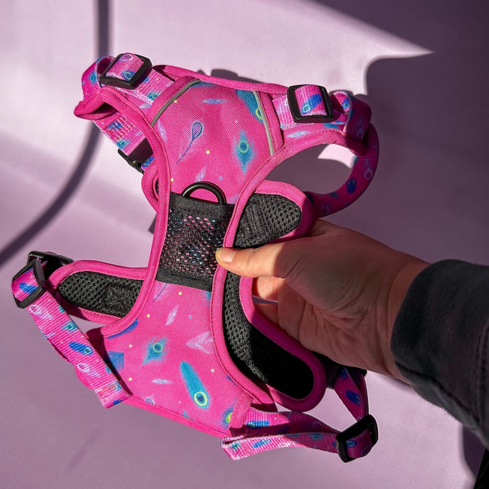 Peacock Power No Pull Tactical Dog Harness