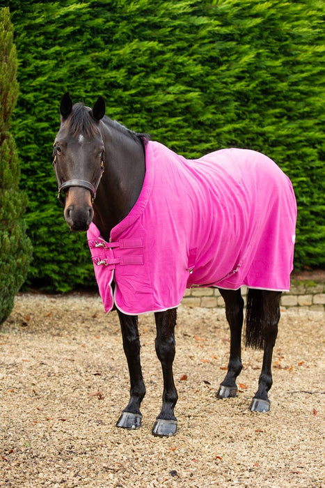 Swish Fleece Horse Rug – Mulberry