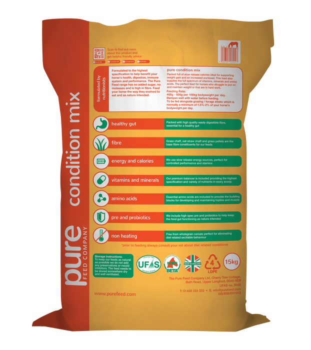 Pure Feed Company Pure Condition 15kg