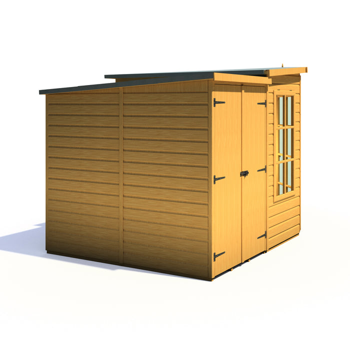 Hampton Summerhouse with side shed - 7'x11'