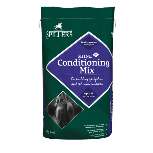 Spillers Shine+ Conditioning Mix 20kg horse feed bag