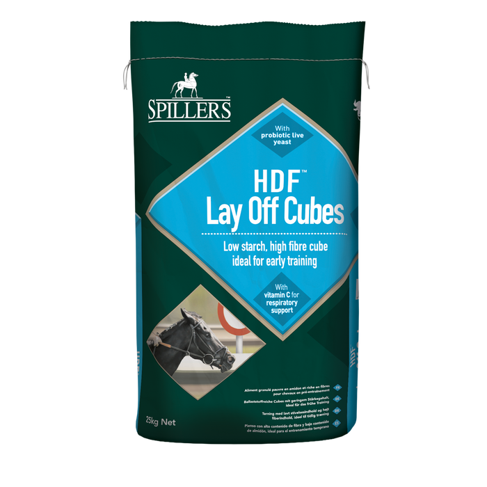 Spillers HDF Lay Off Cubes 25kg horse feed bag
