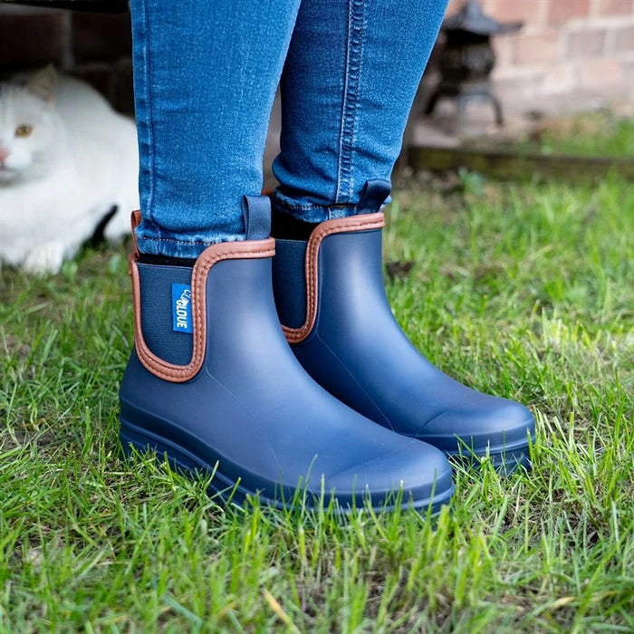ClipGlove Ankle Boot - Garden Boots - Navy