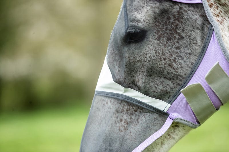 Swish Horse Fly Mask with Nose – Violet