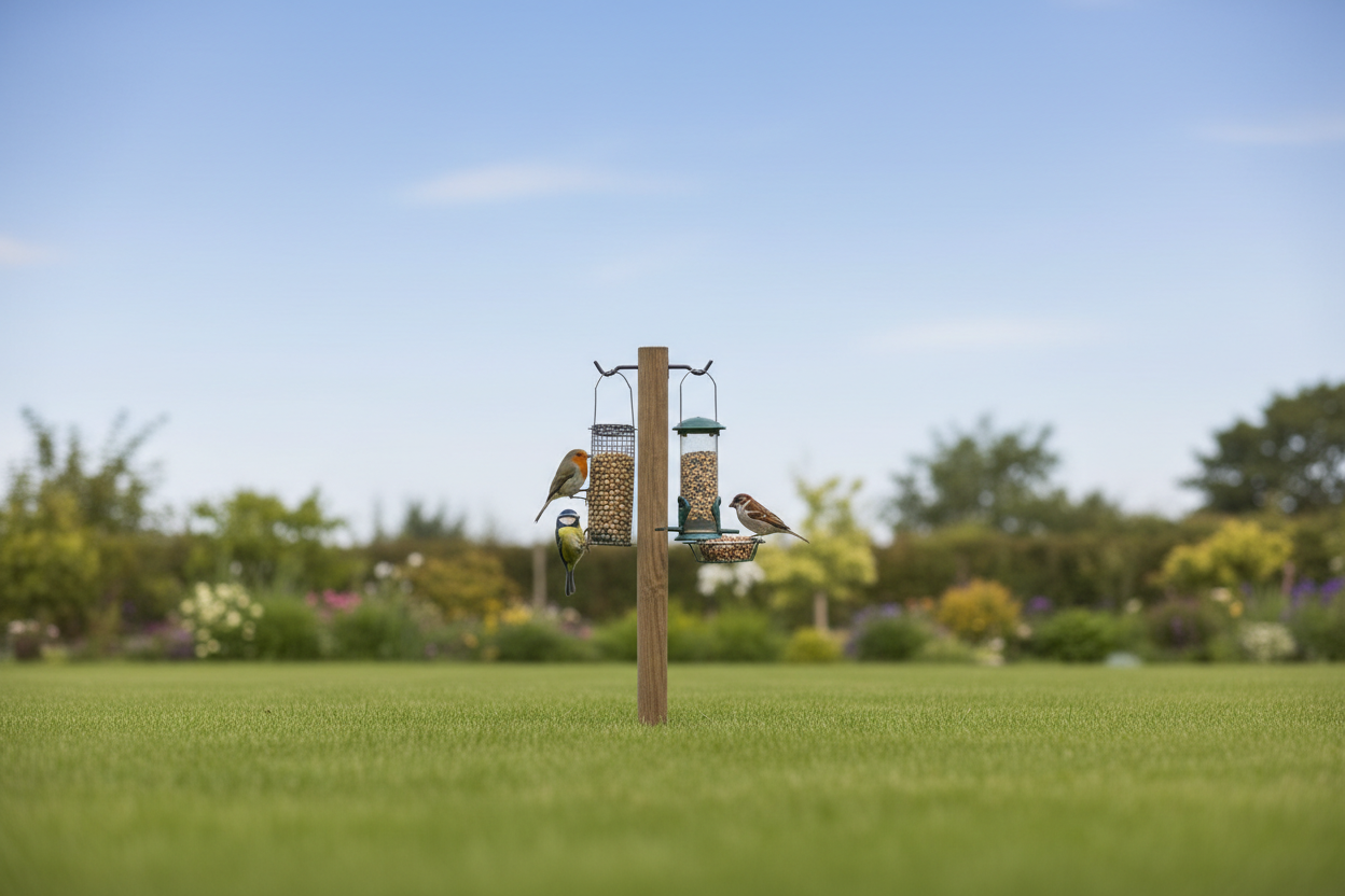 Wild Bird Feeding Station - Clean Version