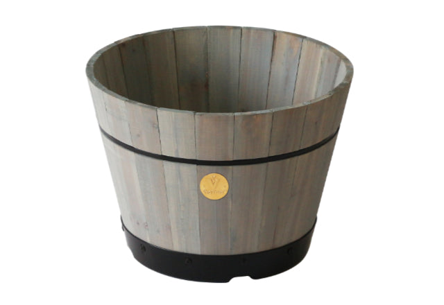Build A Barrel by VegTrug, Medium 46cm - Grey Wash (FSC 100%)