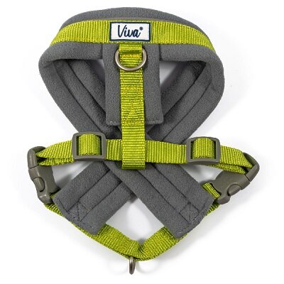 Ancol Viva Padded Harness Lime - Various Sizes
