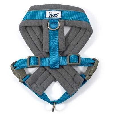 Ancol Viva Padded Harness Blue - Various Sizes
