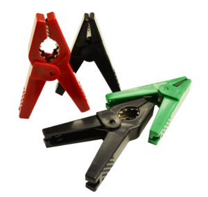 Large plastic crocodile clips - Pack of 4