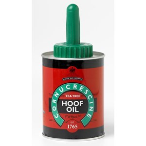 CDM Tea Tree Hoof Oil With Brush - 500 ml