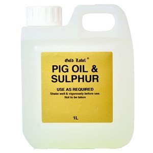 Gold Label Pig Oil & Sulphur - 1 L