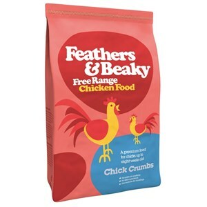 Feathers & Beaky Chick Crumbs  - 4 kg