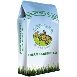 Emerald Green Grass Pellets  - 20 kg