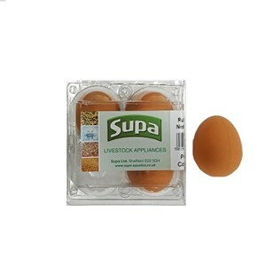 Supa Rubber Hen Nest Eggs x4 - Single