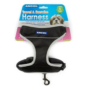 Ancol Travel & Exercise Harness 37-58cm  - Small