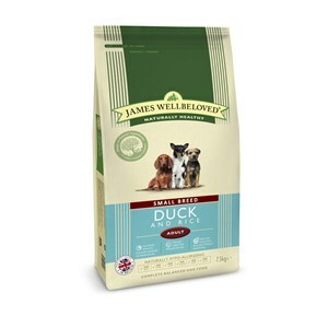 James Wellbeloved Dog Adult Small Breed Duck & Rice - 7.5 kg