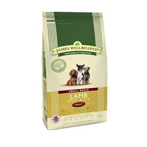 James Wellbeloved Dog Adult Small Breed Lamb & Rice - 1.5 kg