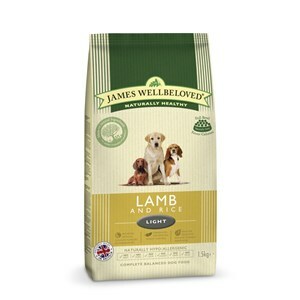 James Wellbeloved Dog Light Lamb & Rice - 1.5 kg