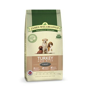 James Wellbeloved Dog Light Turkey & Rice - 1.5 kg