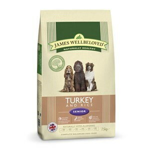 James Wellbeloved Dog Senior Turkey & Rice  - 7.5 kg