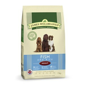 James Wellbeloved Dog Adult Fish & Rice - 7.5 kg