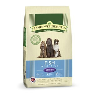 James Wellbeloved Dog Senior Fish & Rice  - 7.5 kg