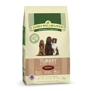James Wellbeloved Dog Adult Turkey & Rice - 7.5 kg