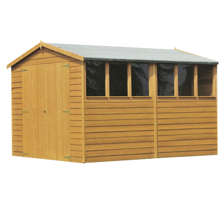 12' x 6' Overlap Double Door Shed - MAY SPECIAL OFFER - 6% OFF