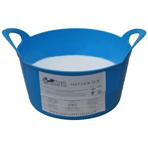 Simple System Salt Lick Tub  - 10 kg     