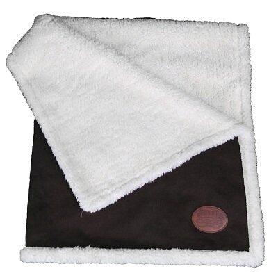 Snug & Cosy Novara Brown Blanket - Various Sizes