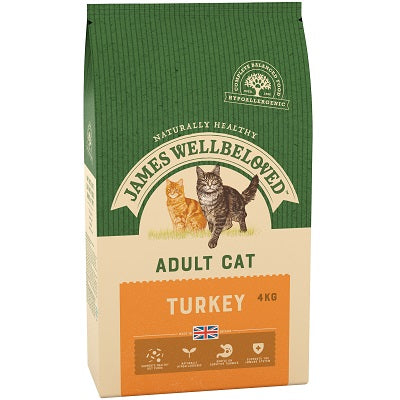 James Wellbeloved Adult Cat Turkey - Various Pack Sizes - APRIL SPECIAL OFFER - 15% OFF