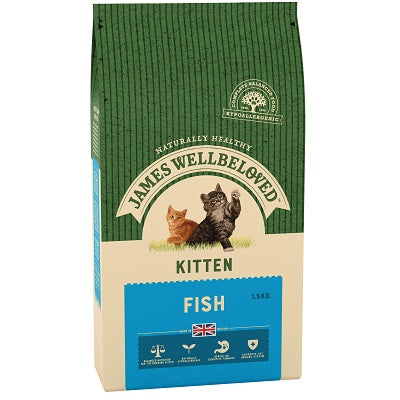 James Wellbeloved Kitten Fish 1.5kg - MARCH SPECIAL OFFER - 27% OFF