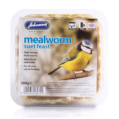 JVP Mealworm Suet Feast 8 x 300g