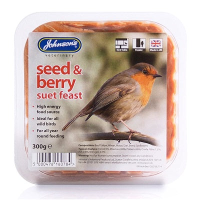 JVP Seed & Berry Suet Feast 8 x 300g