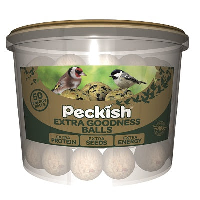 Peckish Extra Goodness Energy Ball 50 Tub