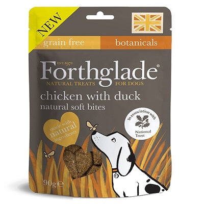 Forthglade National Trust Soft Bites Chicken with Duck Treats 8 x 90g