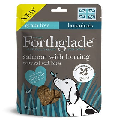 Forthglade National Trust Soft Bites Salmon & Herring Treats 8 x 90g