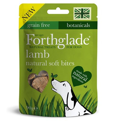 Forthglade Natural Soft Bites Lamb Treats 8 x 90g