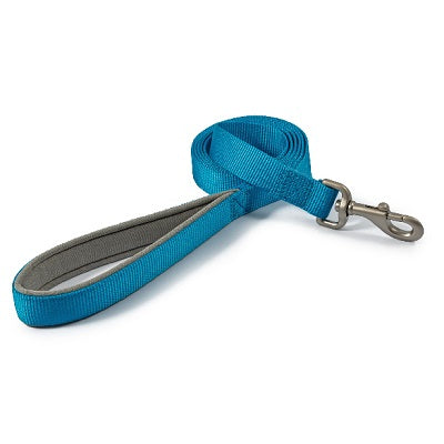 Ancol Viva Padded Snap Lead Blue - Various Sizes