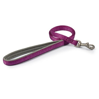 Ancol Viva Padded Snap Lead Purple - Various Sizes