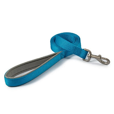 Ancol Viva Padded Snap Lead Blue - Various Sizes