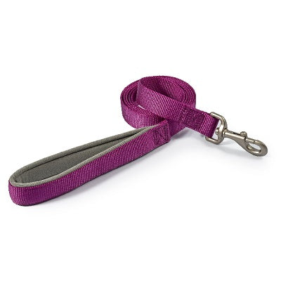 Ancol Viva Padded Snap Lead Purple - Various Sizes