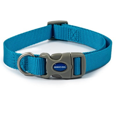 Ancol Viva Adjustable Quick Fit Collar Blue - Various Sizes