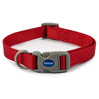 Ancol Adjustable Red Dog Collar 20-30cm