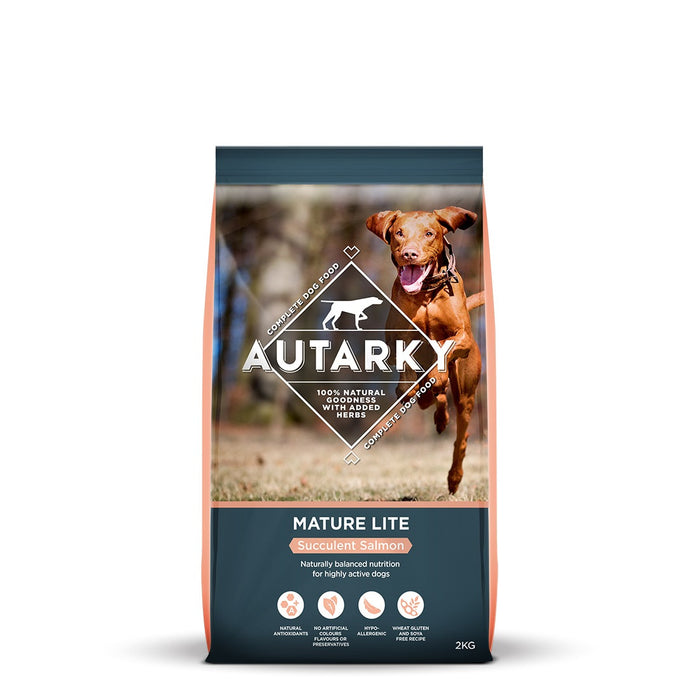Autarky Salmon Mature Lite Dog Food  - Various Pack Sizes - APRIL SPECIAL OFFER - 12% OFF