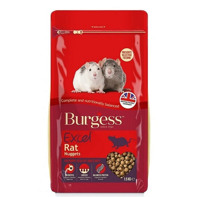 Burgess Excel Rat Nuggets 1.5kg