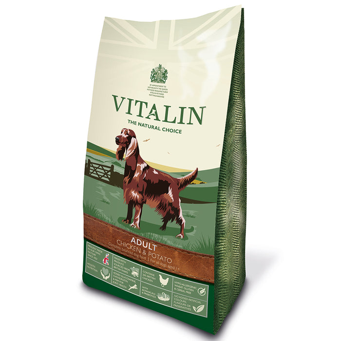 Vitalin Adult Grain Free Chicken & Potato - 12kg