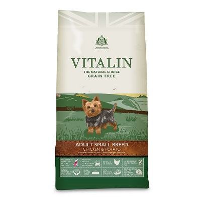 Vitalin Adult Grain Free Small Breed Chicken - 2kg