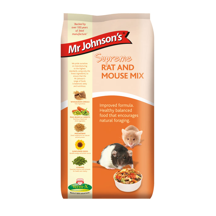 Mr Johnsons Supreme Rat & Mouse Mix 15kg