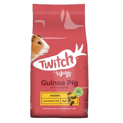 Twitch by Wagg Guinea Pig Nuggets 4 x 2kg